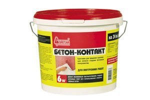 Грунт "БЕТОКОНТАКТ" Старатели для внутреннего применения (5 кг)