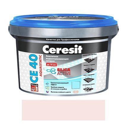 Затирка Ceresit СЕ 40 Aquastatic жасмин (1 кг)