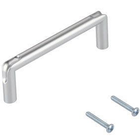Ручка-скоба мебельная 3602-96-SCHR SATIN CHROME 96 мм