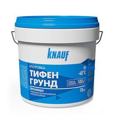 Грунтовка КНАУФ Тифенгрунд укрепляющая глубокого проникновения 