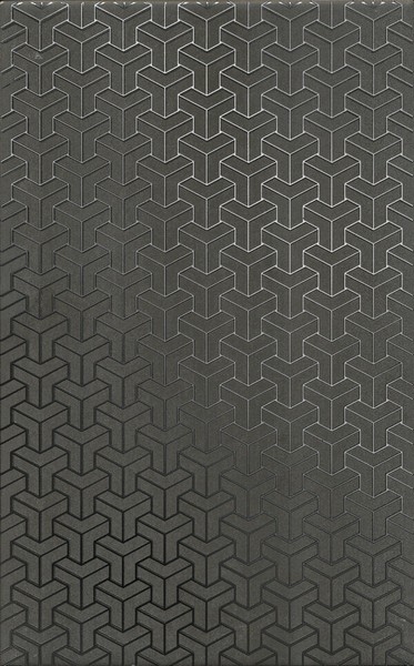 Декор KERAMA MARAZZI Ломбардиа антрацит HGD/D371/6400 25*40