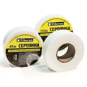 Серпянка Fiberon самоклеющаяся стеклотканевая 150мм*20м