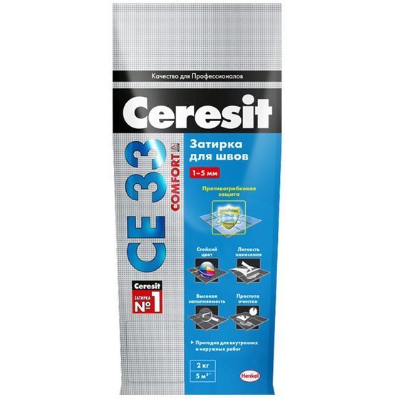 Затирка Ceresit СЕ 33 