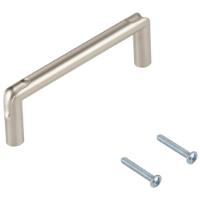 Ручка-скоба мебельная 3602-96-SN SATIN NICKEL 96 мм
