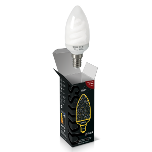 Энергосберегающая лампа Gauss Candle 9W E14 2700K