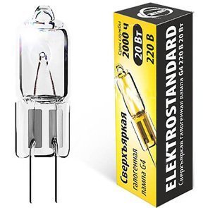 Лампа Elektrostandard галогенная G4 20W220V