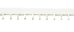 Шина соединительная PIN 1 Ф 63А (дл. 1м) ИЭК YNS21-1-063 (Китай)