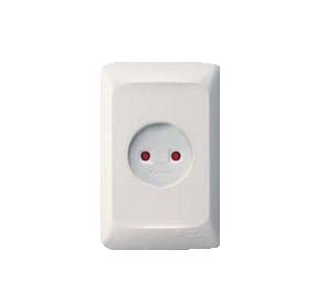 6752 28 ANAM Selix Розетка белая 1-ая без заземления