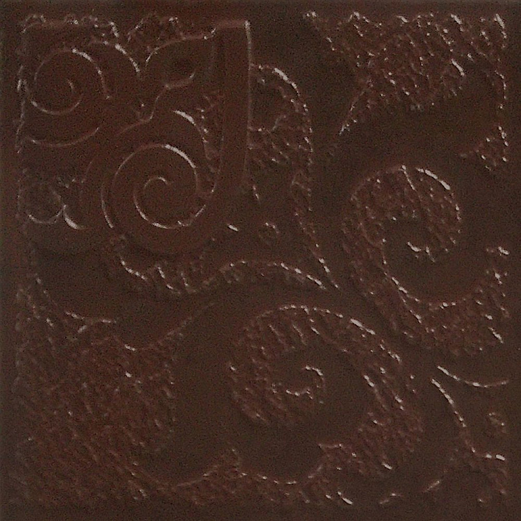 Бордюр Каир 4Д коричневый 14,7x14,7