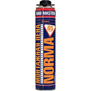 Пена "BAU MASTER NORMA" профессиональная Зимняя 65л 