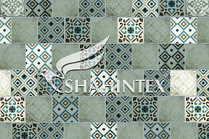 Коврик SHAHINTEX DIGITAL PRINT 40Х60 плитка серо-бежевый