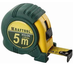 Рулетка KRAFTOOL с нейлоновым покрытием (5м*19мм)
