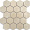 Мозаика Marble Porcelain Nuvola beige POL гексагон