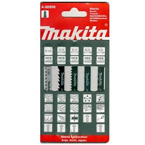 Набор пилок для лобзика MAKITA (из пяти полотен) А-86898