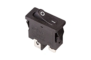 Выключатель Rexant клавишный 250V 6А on-off черный mini 36-2050