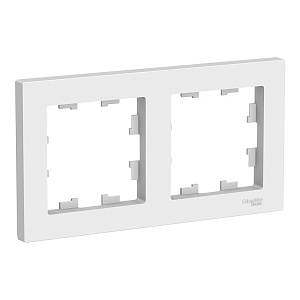 Рамка Schneider Electric ATLASDESIGN 2 поста белый