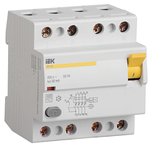 УЗОВД1-63 IEK 4п 40А 30mA