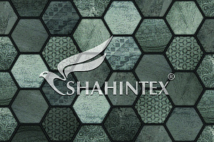 Коврик SHAHINTEX DIGITAL PRINT "МОЗАИКА" 100Х150 серый влаговпитывающий