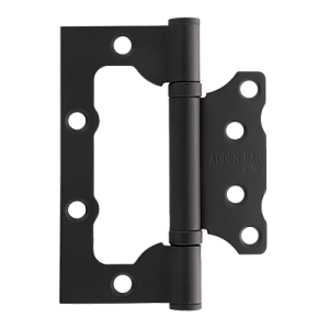 Петля универсальная ADDEN BAU без врезки 100X75X2,5 BUT BLACK черная