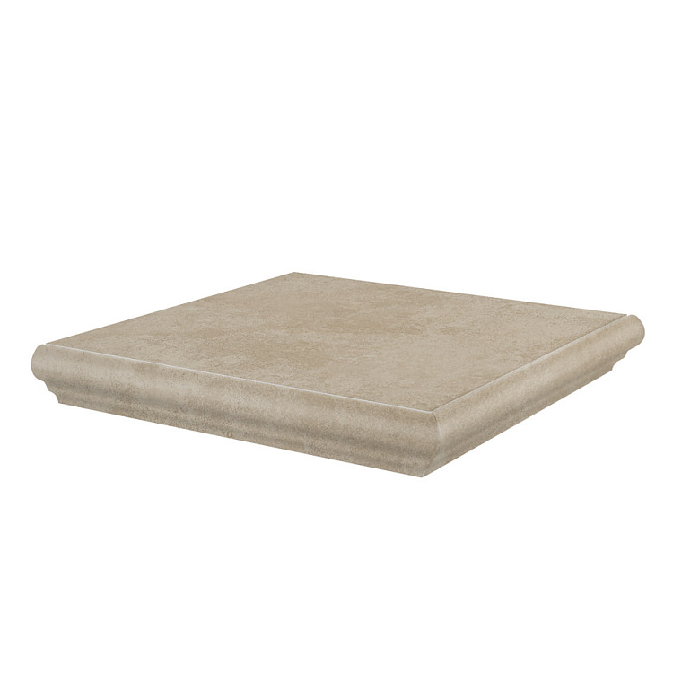 Ступень KERAMA MARAZZI Хадду угловая Хадду бежевый матовый KM4040G0001NGTA 34*34
