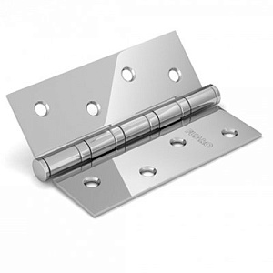 Петля универсальная FUARO 4BB 100x75x2.5 CP (хром)