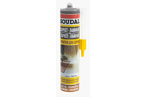 Герметик SOUDAL акриловый для дерева и паркета венге 280 мл