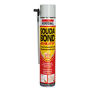 Монтажная пена SOUDAL Soudabond EASY GUN 750мл с трубочкой