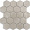 Мозаика Marble Porcelain Nuvola grigio POL гексагон