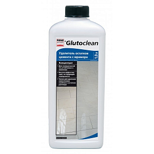 Удалитель ПУФАС остатков цемента с мрамора Glutoclean (1 л) 