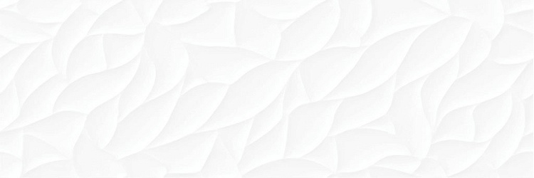 Плитка настенная Glory рельеф белая GOU052