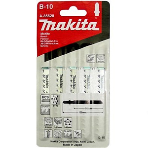 Набор пилок для лобзика MAKITA (из пяти полотен) А-85628
