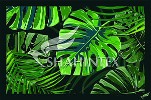 Коврик SHAHINTEX DIGITAL PRINT 50Х80 монстера