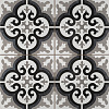 Керамогранит Etili Seramik Manisa Black Pre-cut 45x45