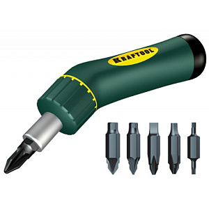 Отвертка KRAFTOOL MINI реверсивная (10 в 1)