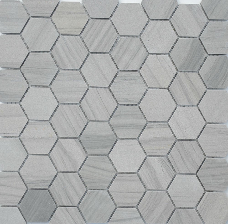 Мозаика Pietrine Marmara grey POL hex