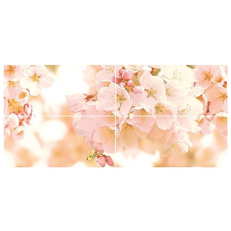 CW2H454DT Панно Cherry (из 4-х пл.)