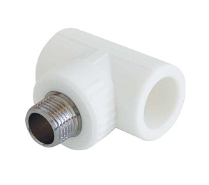 Тройник Kalde комбинированный с наружной резьбой 25x1/2"