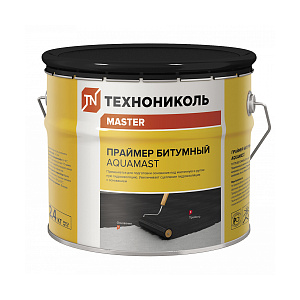 Праймер Технониколь Master Aquamast битумный 2,4кг черный