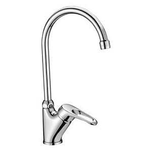Смеситель LEMARK LM3105C OMEGA для кухни с высоким поворотным изливом    