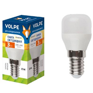 Лампа светодиодная для холодильников LED-Y27-3W/WW/E14/FR/Z  Volpe