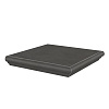 Ступень KERAMA MARAZZI Хадду угловая Хадду серый тёмный матовый KM4040G0041NGTA 34*34