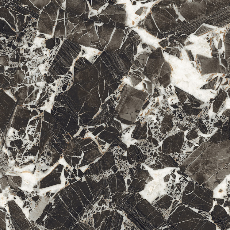 Керамогранит Керамин Нуар черный 60*60