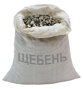 Щебень гранитный фракция 5-20 мм (40 кг)
