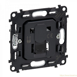 LEGRAND Valena Mex IN'MATIC Розетка 1-я (RJ45) кат. 5е UTP