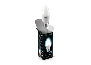 Лампа Gauss LED Candle 4W E14 4100K 1/10/50