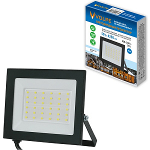 Прожектор Volpe светодиодный ULF-Q519 50W/GREEN IP65 220-240V BLACK
