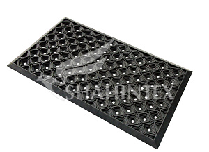 Коврик SHAHINTEX 3-D MATRIX придверный резиновый 45Х75 SH81