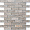 Мозаика Caramelle Mosaic Naturelle Corcovado 23x73x8