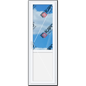 Готовая Дверь балконная REHAU 2230*750