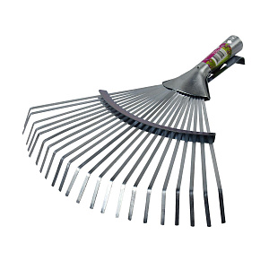 Грабли веерные металлические DON GAZON без черенка 22 плоских зуба 390 мм 